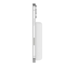Bateria Externa Powerbank Belkin BPD004BTWT 5000mAh Wireless Magnetica USB-C 10W - Blanco