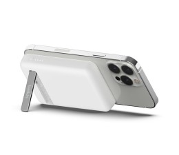 Bateria Externa Powerbank Belkin BPD004BTWT 5000mAh Wireless Magnetica USB-C 10W - Blanco
