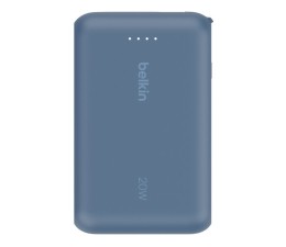 Bateria Externa Powerbank Belkin BPB021HQBL 10000mAh Cable Integrado USB-C 20W - Azul