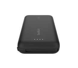 Bateria Externa Powerbank Belkin BPB021HQBK 10000mAh Cable Integrado USB-C 20W - Negro