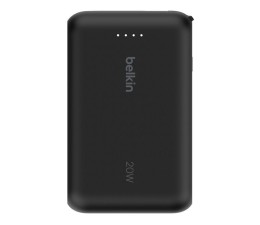 Bateria Externa Powerbank Belkin BPB021HQBK 10000mAh Cable Integrado USB-C 20W - Negro