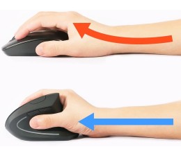 Raton Inalambrico Ergonomico Equip 245110 1600 DPI