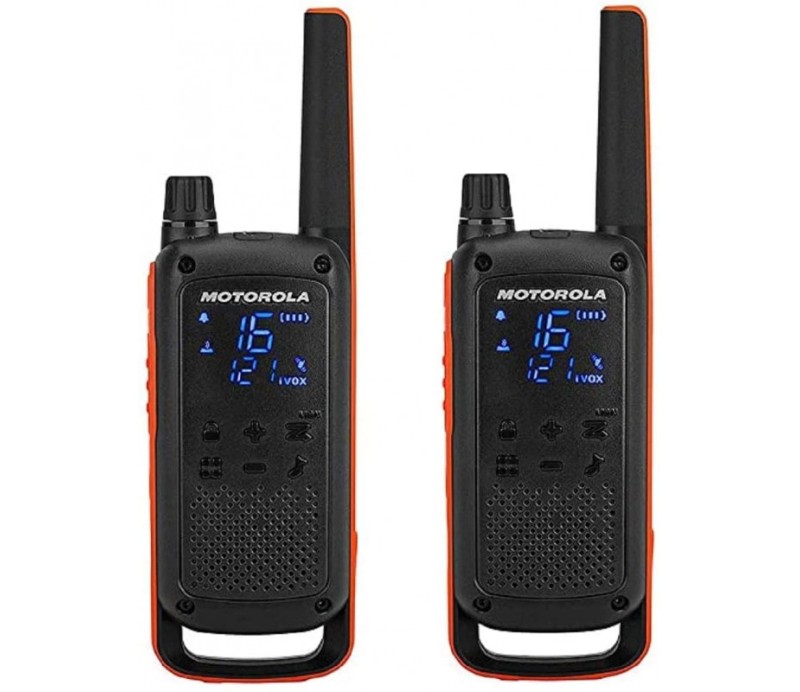 Walkie Talkie Motorola TLKR-T82 PMR446 / 10Km / 16 Canales / Clip