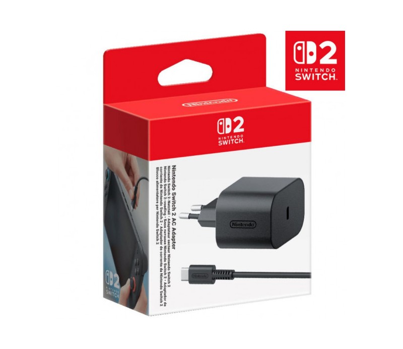 Cargador Corriente Original Nintendo Switch 2