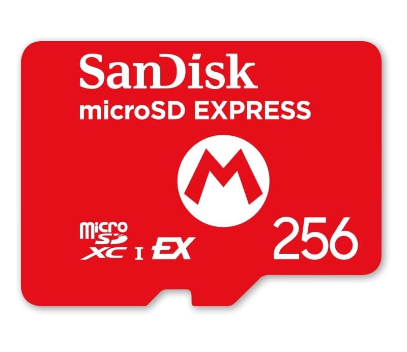 Memoria MicroSD Express Sandisk Nintendo Switch 2
