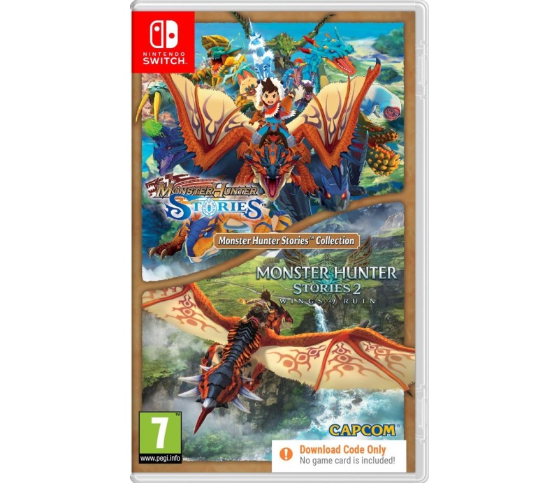 Juego Switch Monster Hunter Stories Collection (Código de Descarga)