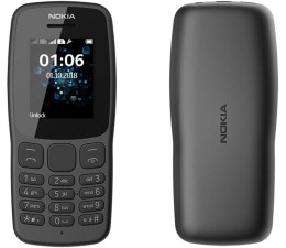 Telefono Movil Nokia 106 TA-1114 DS - Negro