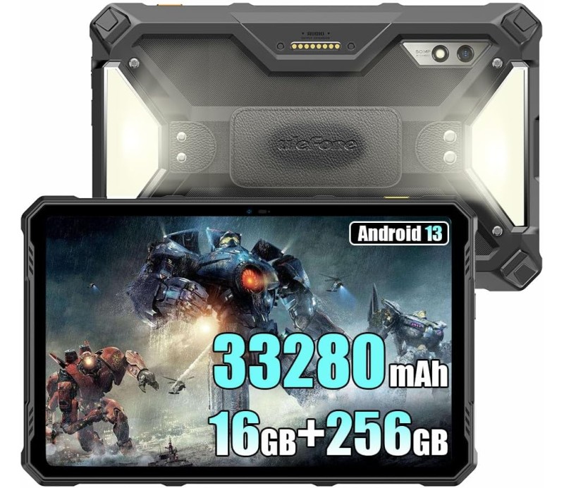 Tablet Ulefone Armor Pad 3 Pro 8GB 256GB Wifi LTE 10.3" - Negro