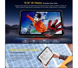 Tablet Ulefone Armor Pad 4 Ultra 8GB 256GB Wifi 5G 10.36" - Negro