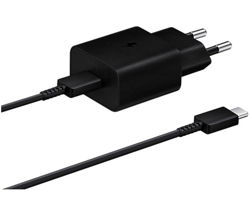 Cargador Original Samsung EP-T2510 25W USB-C Blister con Cable USB-C- Negro