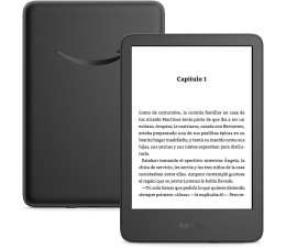 Libro Electronico Amazon Kindle (2024) 6" E-book Reader Luz Integrada - Negro