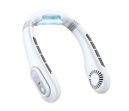 Ventilador de Cuello Huracan Fulmo Recargable USB 07264 Blanco
