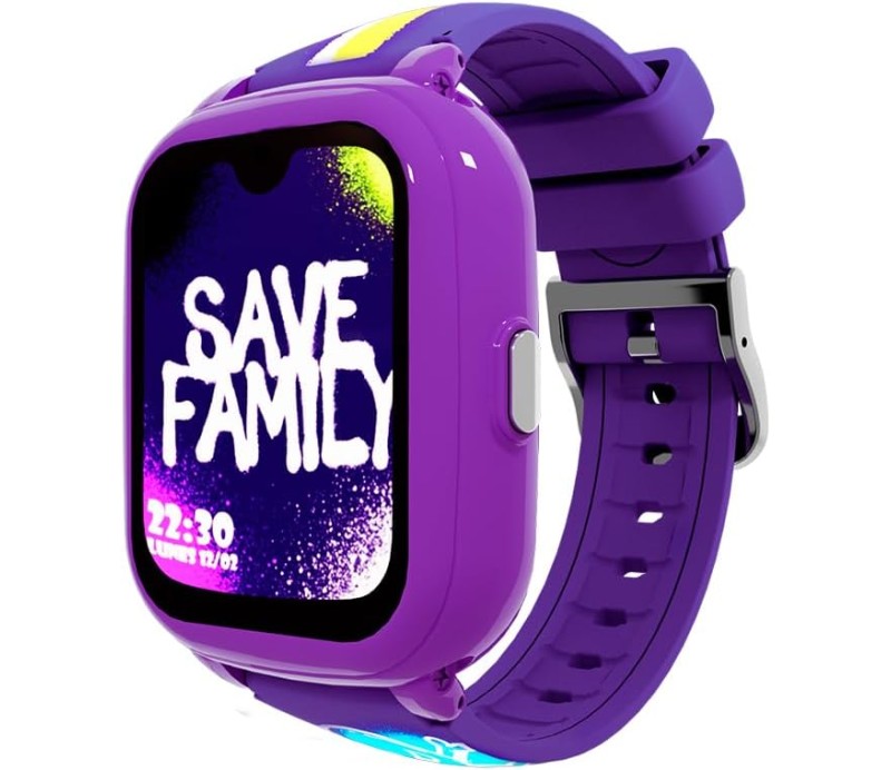 Smartwatch Savefamily Iconic Plus 2 GPS - Grafitti Morado