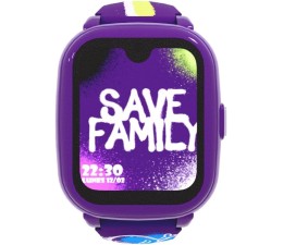 Smartwatch Savefamily Iconic Plus 2 GPS - Grafitti Morado