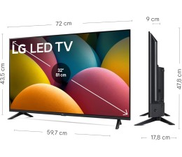 Televisor LG 32" 32LR60006 FHD Smart TV - Negro