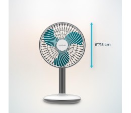 Ventilador Sobremesa Cecotec EnergySilence 4000 Portable Desk - Blanco