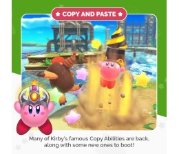 Juego Switch 2 Nintendo Kirby y La Tierra Olvidada