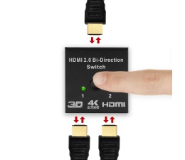 Switch Splitter HDMI Bidireccional 4K Phoenix PHHDMISPLITTER2