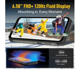 Smartphone Ulefone Armor 21 8GB 256GB NFC - Negro