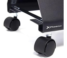 Soporte de suelo con ruedas adaptable para CPU Phoenix PH605CPU - Negro