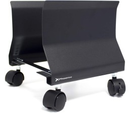 Soporte de suelo con ruedas adaptable para CPU Phoenix PH605CPU - Negro