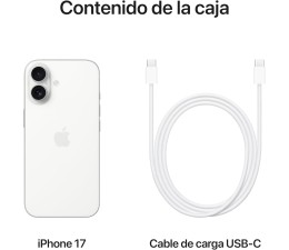 Smartphone Apple iPhone 17 256GB - Blanco