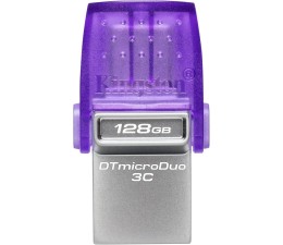 Pendrive Memoria USB-C 3.2 Kingston Microduo 3C OTG DTDUO3CG3 128GB