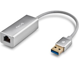 Adaptador USB 3.0 a Ethernet RJ45 1Gbps NGS HACKER 3.0