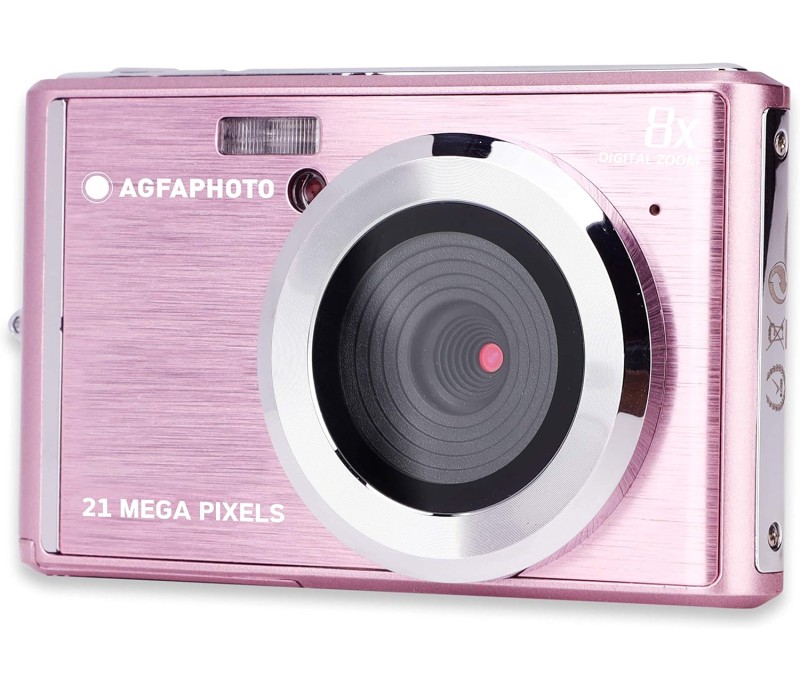 Camara Compacta Agfa DC5200 21MPX Zoom x 8 - Rosa