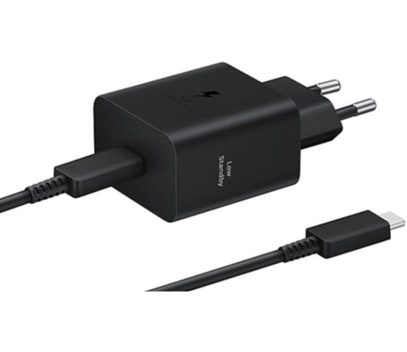 Cargador Original Samsung EP-T4511 45W USB-C con Cable 1m - Negro
