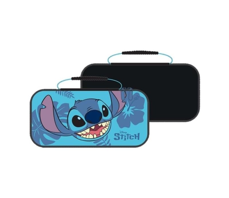 Funda Nintendo Switch 2 Bolsa Transporte Stitch Sonrisa Konix
