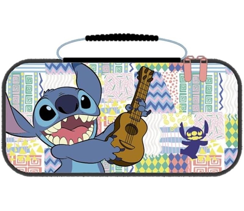 Funda Nintendo Switch 2 Bolsa Transporte Stitch Guitarra Konix