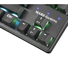 Teclado Mecanico Compacto TKL Mars Gaming MKXTKL Switch Rojo Outemu SQ Iluminacion RGB