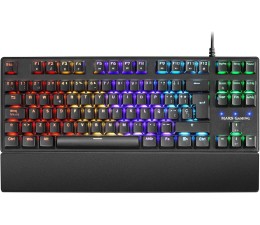 Teclado Mecanico Compacto TKL Mars Gaming MKXTKL Switch Rojo Outemu SQ Iluminacion RGB