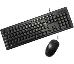 Teclado + Raton Coolbox PCC-KTR-001 1000DPI - Negro