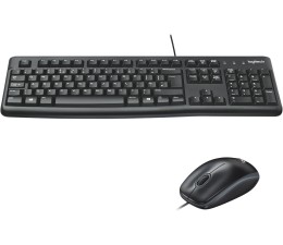 Teclado + Raton Logitech MK120 Cable USB