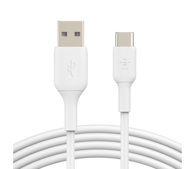 Cable USB Belkin Tipo C a USB-A BoostCharge CAB001BT1MWH 1m - Blanco