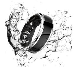 Smart Ring Cool Health + Base Powerbank (Salud, Deporte, Sueño) - Talla 20mm