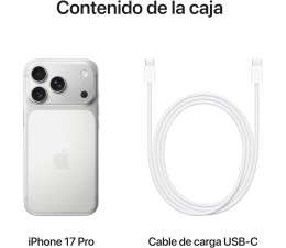 Smartphone Apple iPhone 17 Pro 512GB - Plata