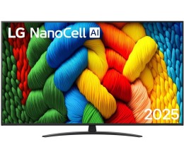 Televisor LG 65" 65NANO81A6A 4K UHD NanoCell Smart TV
