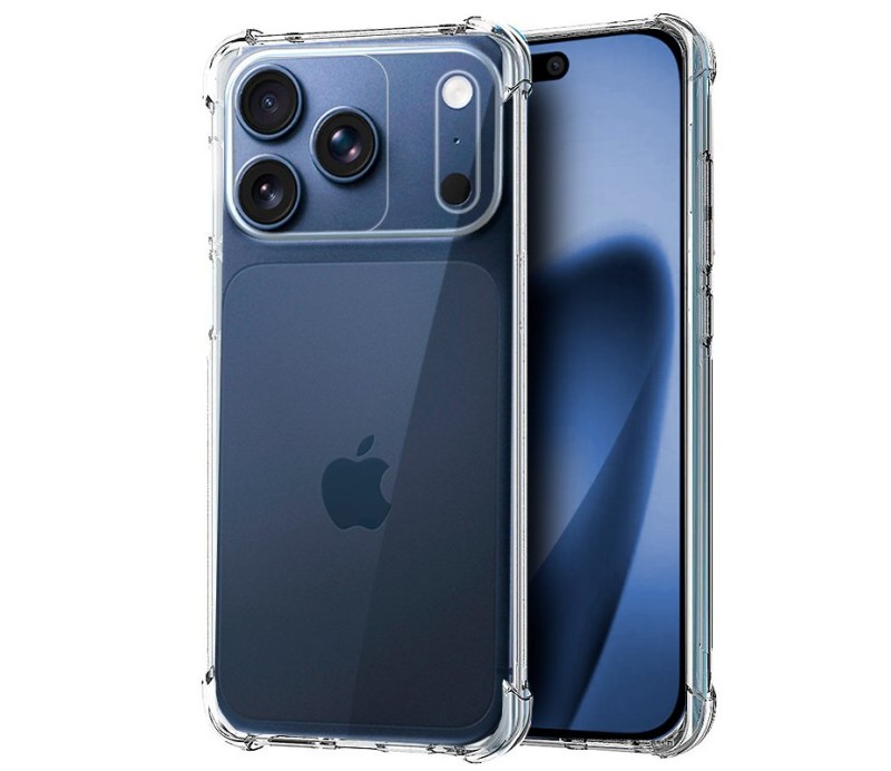 Funda Cool Apple iPhone 17 Pro Max Antishock Transparente