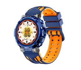 Smartwatch Cool Clever ( Llamadas, Salud, Deporte) - Silicona Azul