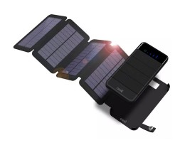 Bateria Externa Universal Power Bank 10000mAh 4 Paneles Solares Cool