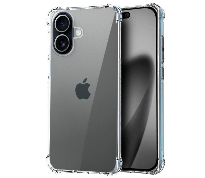 Funda Cool Apple iPhone 17 Antishock Transparente