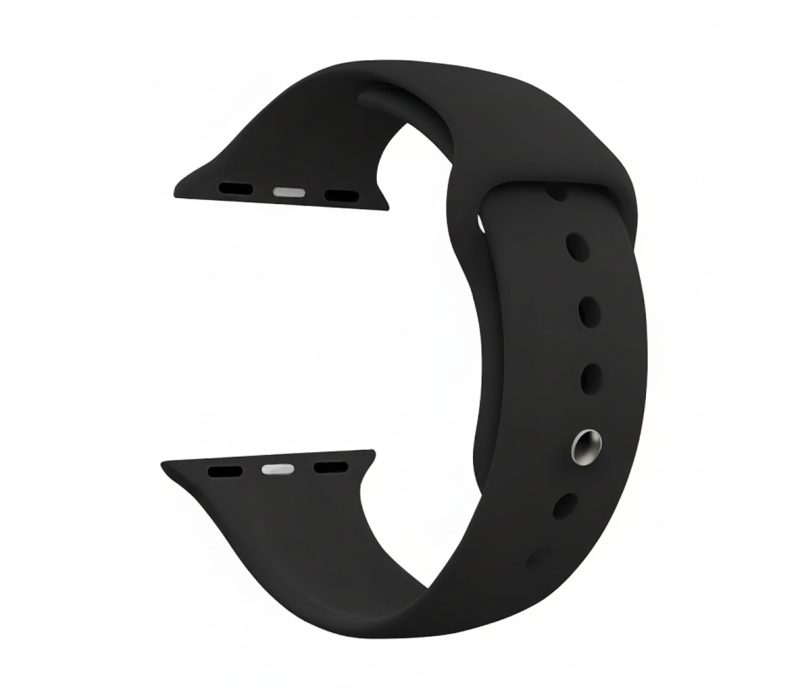 Correa Apokin Apple Watch 42 / 44 / 45mm 22907 Silicona Negro