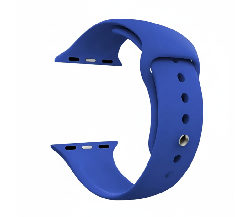 Correa Apokin Apple Watch 42 / 44 / 45mm 06402 Silicona Azul Oscuro