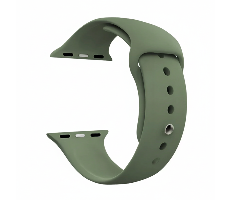 Correa Apokin Apple Watch 38 / 40 / 41mm 22907 Silicona Verde Oscuro