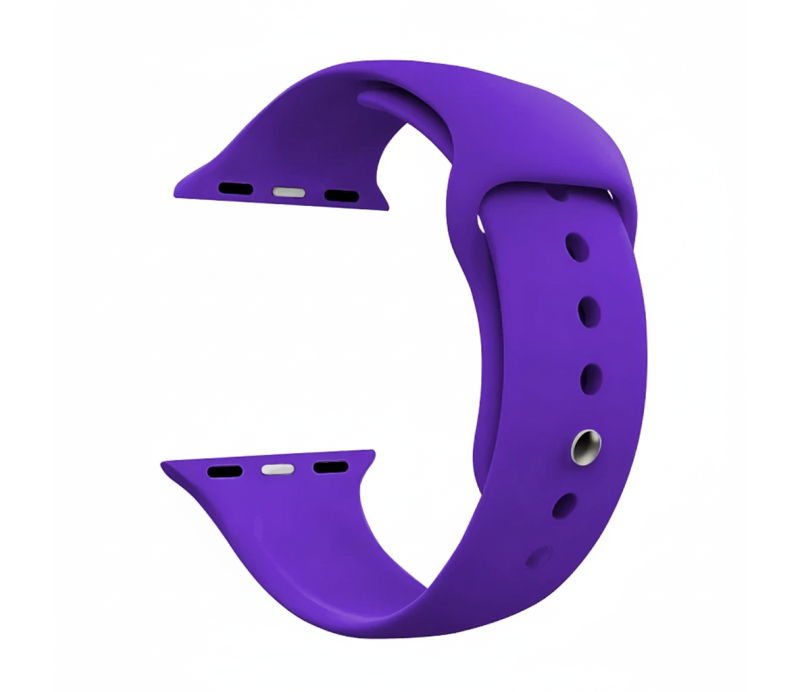 Correa Apokin Apple Watch 42 / 44 / 45mm 06402 Silicona Morado