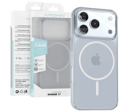 Funda Apokin Apple iPhone 17 Pro Anilla Magsafe Basic Transparente FU-03692-I