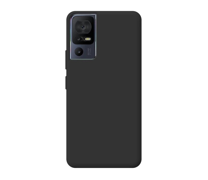 Funda Apokin Smartphone TCL 40SE Silicona Negro 15213